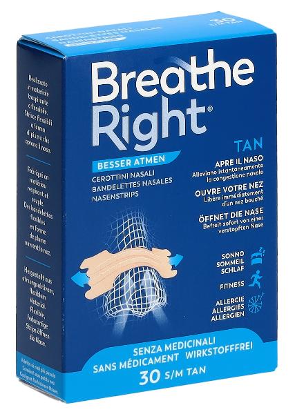 Breathe Right normal 30 pièces