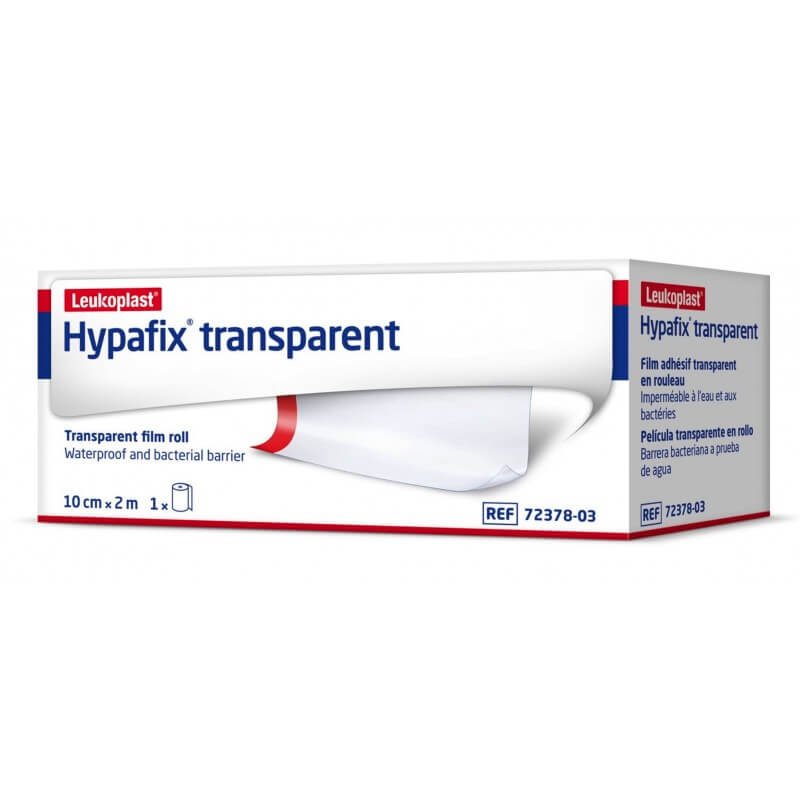 Hypafix transparent 10cmx2m rouleau non stérile