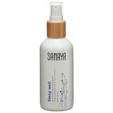 Sanaya Aroma & Fleurs de Bach Spray Sleep Well Bio 100ml Sanaya Aroma & Fleurs de Bach Spray Sleep Well Bio 100ml