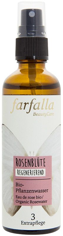 farfalla Eau végétale bio Fleur de rose Spr 75ml farfalla Eau végétale bio Fleur de rose Spr 75ml