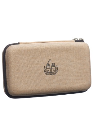 Sac Aromalife Synelia beige pour 18 huiles essentielles Sac Aromalife Synelia beige pour 18 huiles essentielles
