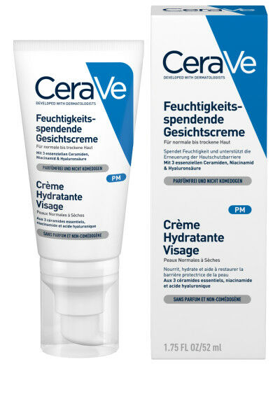 CeraVe Crème hydratante pour le visage Disp 52ml
