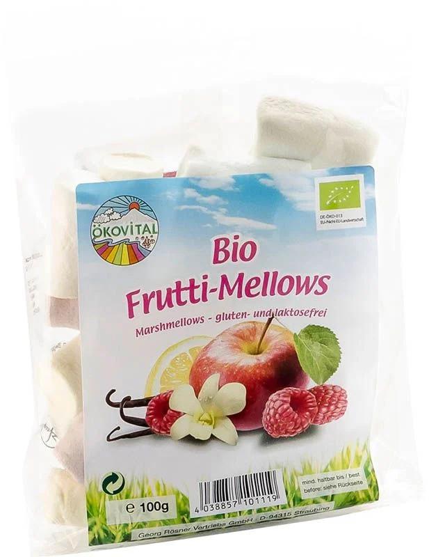 Guimauve ÖKOVITAL Frutti-Mellows 90g