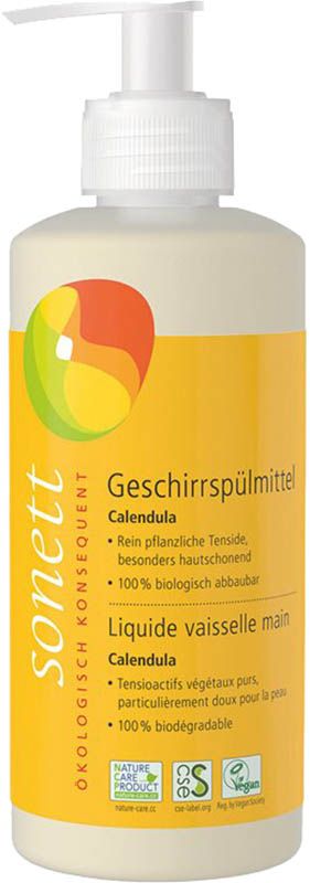 Liquide vaisselle Sonett au calendula 300ml Liquide vaisselle Sonett au calendula 300ml