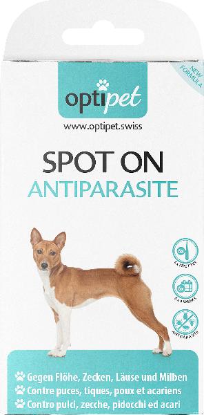 OPTIPET Spot On Antiparasitaire chiens 6 x 1.5ml