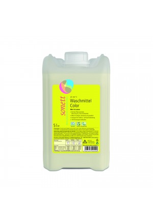 Sonett Waschm Col 20°-60°C Mint Lem Bidon 5lt Sonett Waschm Col 20°-60°C Mint Lem Bidon 5lt