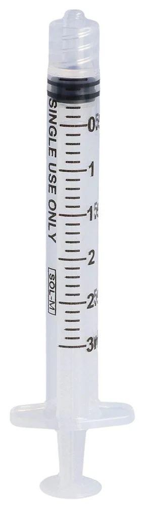 Seringue Sol-M 3ml Luer Lock st 3-t 100 pièces