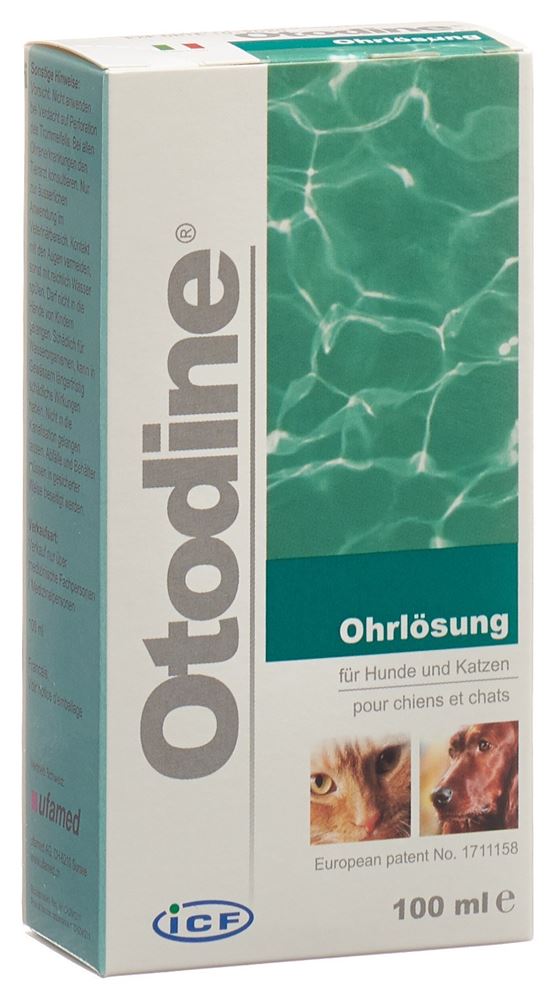 OTODINE solution auriculaire chiens chats 100ml