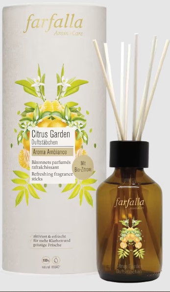 Encens FARFALLA Citrus Garden 150ml Encens FARFALLA Citrus Garden 150ml