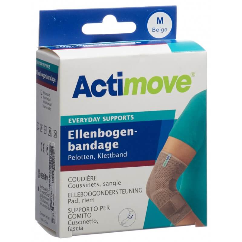 Actimove Everyday Support Bandage pour coude M Bande Velcro Actimove Everyday Support Bandage pour coude M Bande Velcro