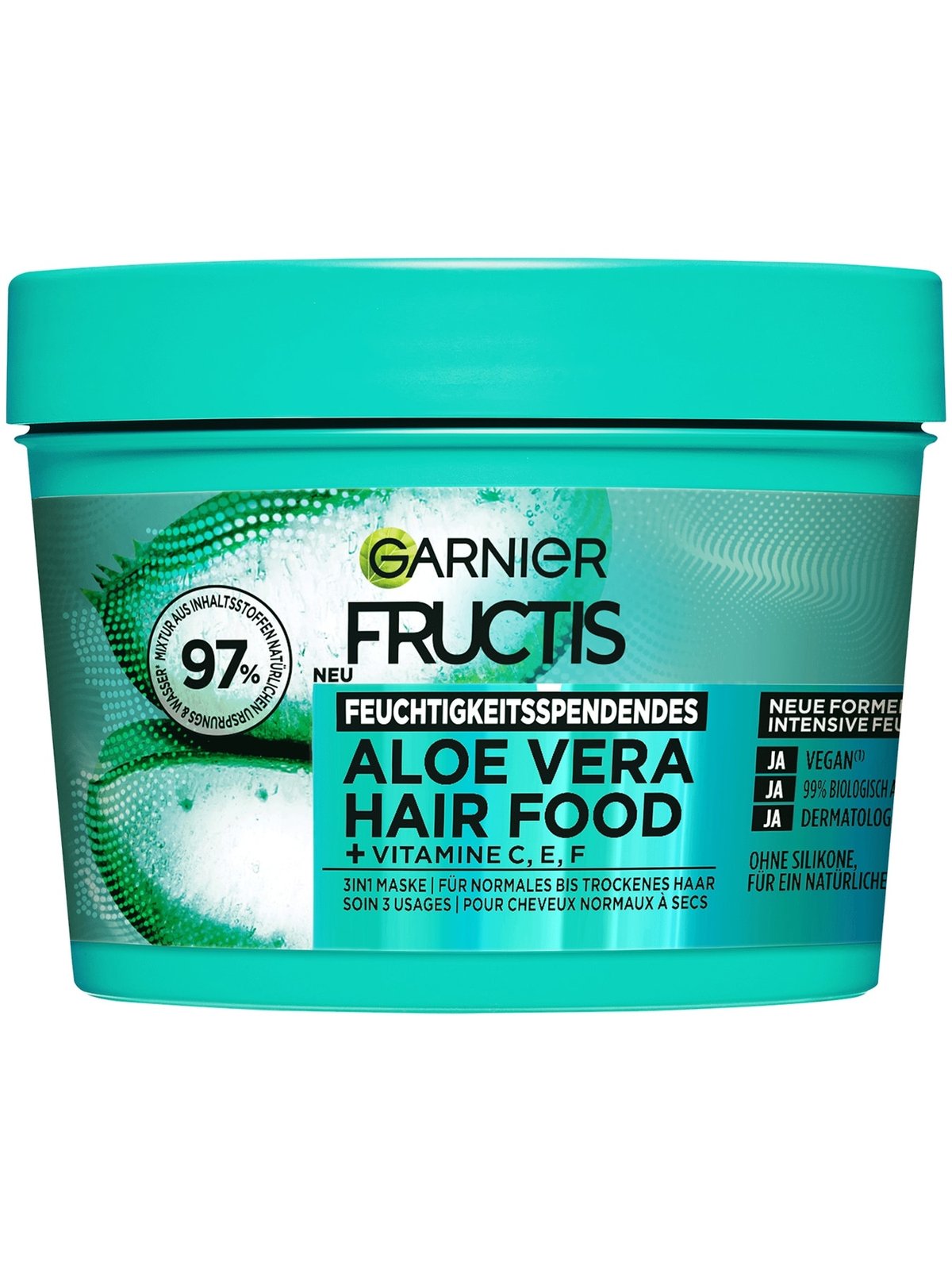 FRUCTIS Hair Food Aloe 3in1 Masque no cheveux secs 400ml