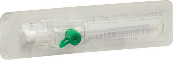 BD VENFLON 18G 1.2x45mm Luer-Lok vert 50 pièces