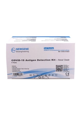 NEW GENE COVID-19 Kit de détection des antigènes Nasal Swab