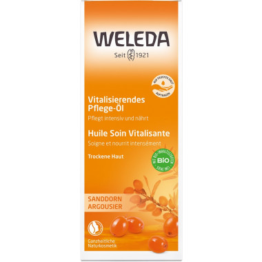 Huile de soin revitalisante à l'Argousier Weleda 100 ml Huile de soin revitalisante à l'Argousier Weleda 100 ml