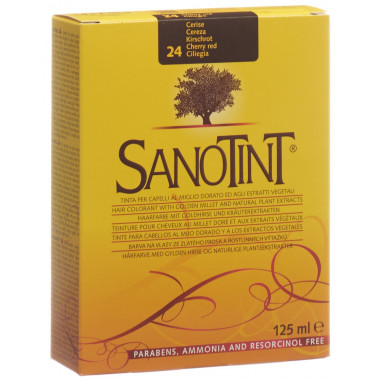 Sanotint couleur de cheveux 24 rouge cerise