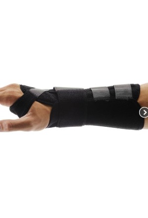 OMNIMED Ortho Manu Flex poignet M 16cm re noir