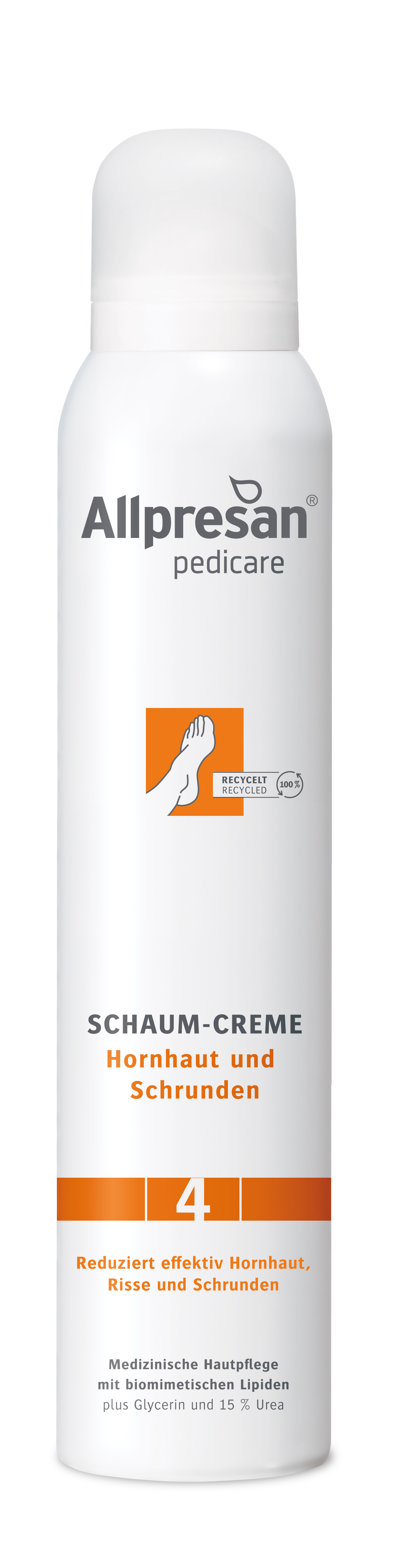 ALLPRESAN pedicare 4 Mousse pieds crevasses 200ml