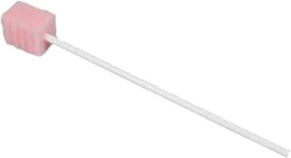 MEDIKA Premium Bâtonnets de soins buccaux 17cm rose non traité 50 pièces