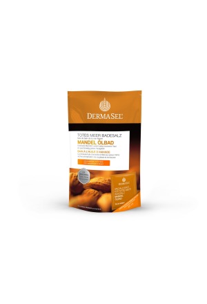 DERMASEL sels de bain huile d'amande +20ml 400g DERMASEL sels de bain huile d'amande +20ml 400g