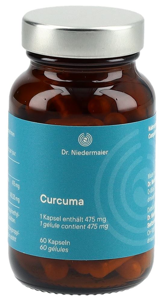DR. NIEDERMAIER Gélules de curcuma Ds 60 DR. NIEDERMAIER Gélules de curcuma Ds 60