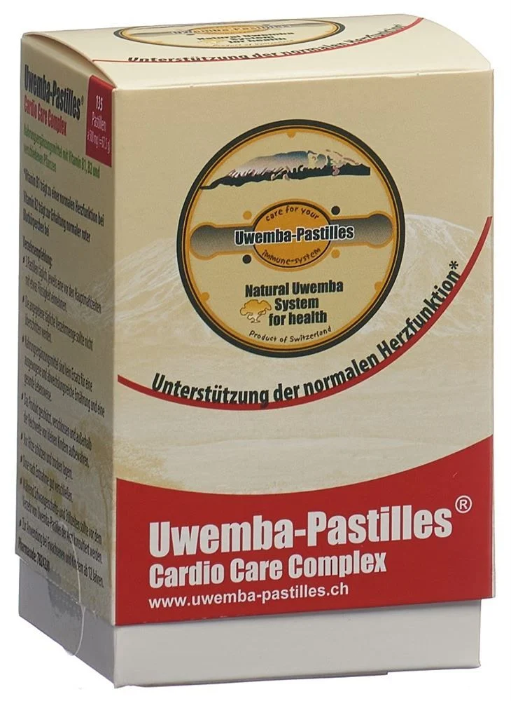 UWEMBA-PASTILLES Cardio Care Compl 500 mg 135 pièces
