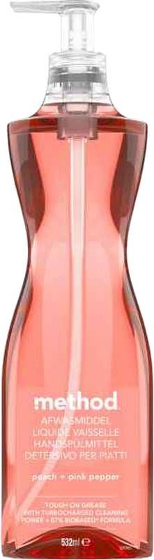 method liquide vaisselle pour les mains peach pink pep (n) 532ml