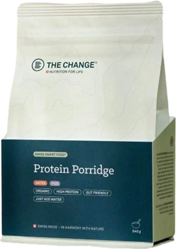 BE THE CHANGE Prot Porridge Dates&Figs Bio 540g