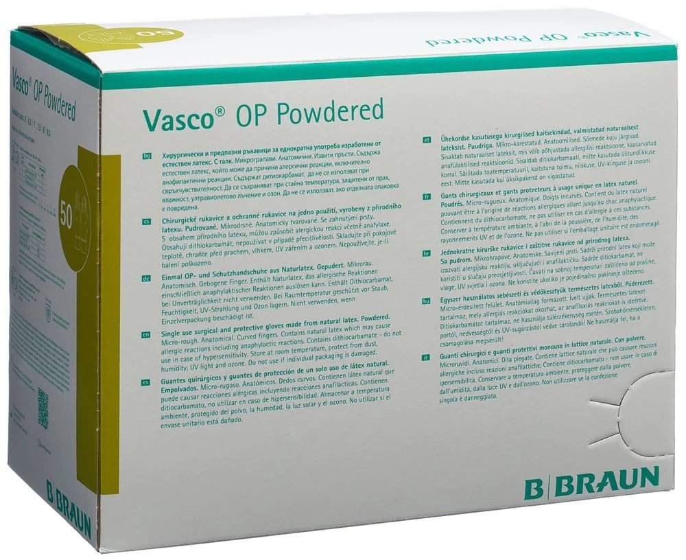 Vasco OP Powdered Gr8 50 paires