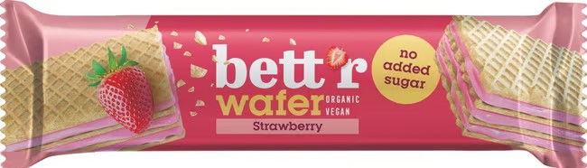 bett'r gaufrette fraise sans sucre 30g
