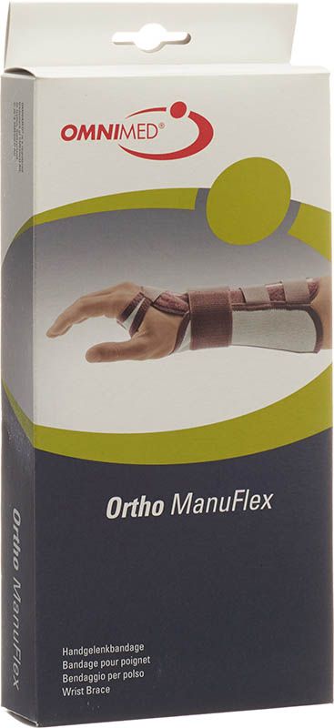 OMNIMED Ortho Manu Flex poignet S 22cm li gr/bo OMNIMED Ortho Manu Flex poignet S 22cm li gr/bo