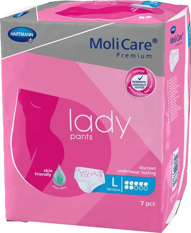 MoliCare Lady Pants L 7 gouttes 7 pièces MoliCare Lady Pants L 7 gouttes 7 pièces