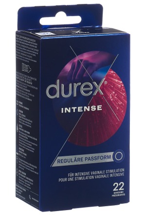 DUREX Intense Orgasmic Préservatif Big Pack (n) 22 pièces DUREX Intense Orgasmic Préservatif Big Pack (n) 22 pièces