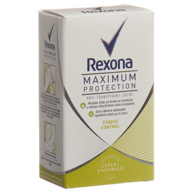 Rexona Déodorant Crème Protection Maximale Stress Control Stick 45ml