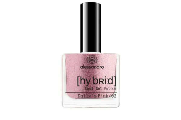 alessandro Hybrid Soul Gel Polish Dolly's Pink