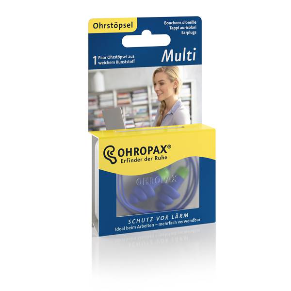 OHROPAX® Multi Tampons auriculaires 1 paire OHROPAX® Multi Tampons auriculaires 1 paire