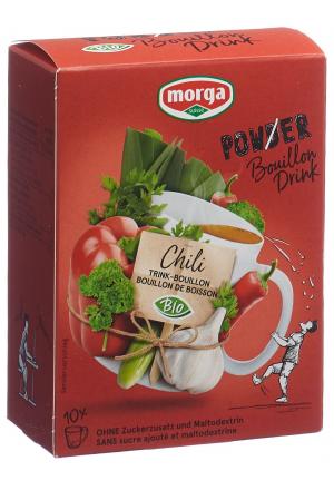 Morga PowerPowder BouillonDri Chi Bio 10 btl 4g Morga PowerPowder BouillonDri Chi Bio 10 btl 4g