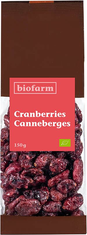 BIOFARM Cranberries Bio Btl 150g
