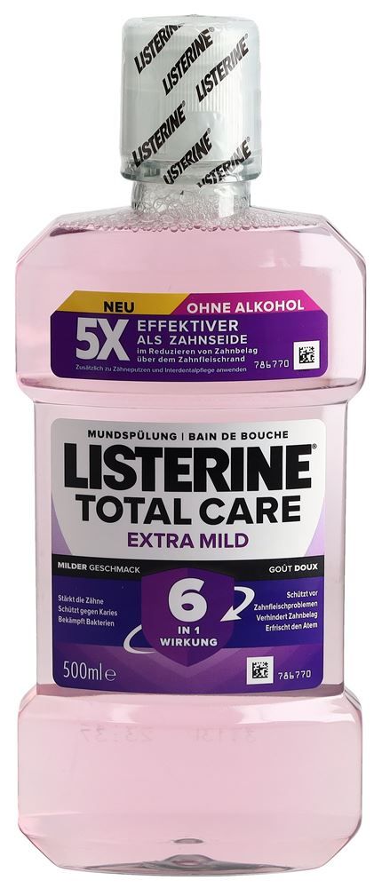 Listerine Total Care Extra mild Fl 500ml