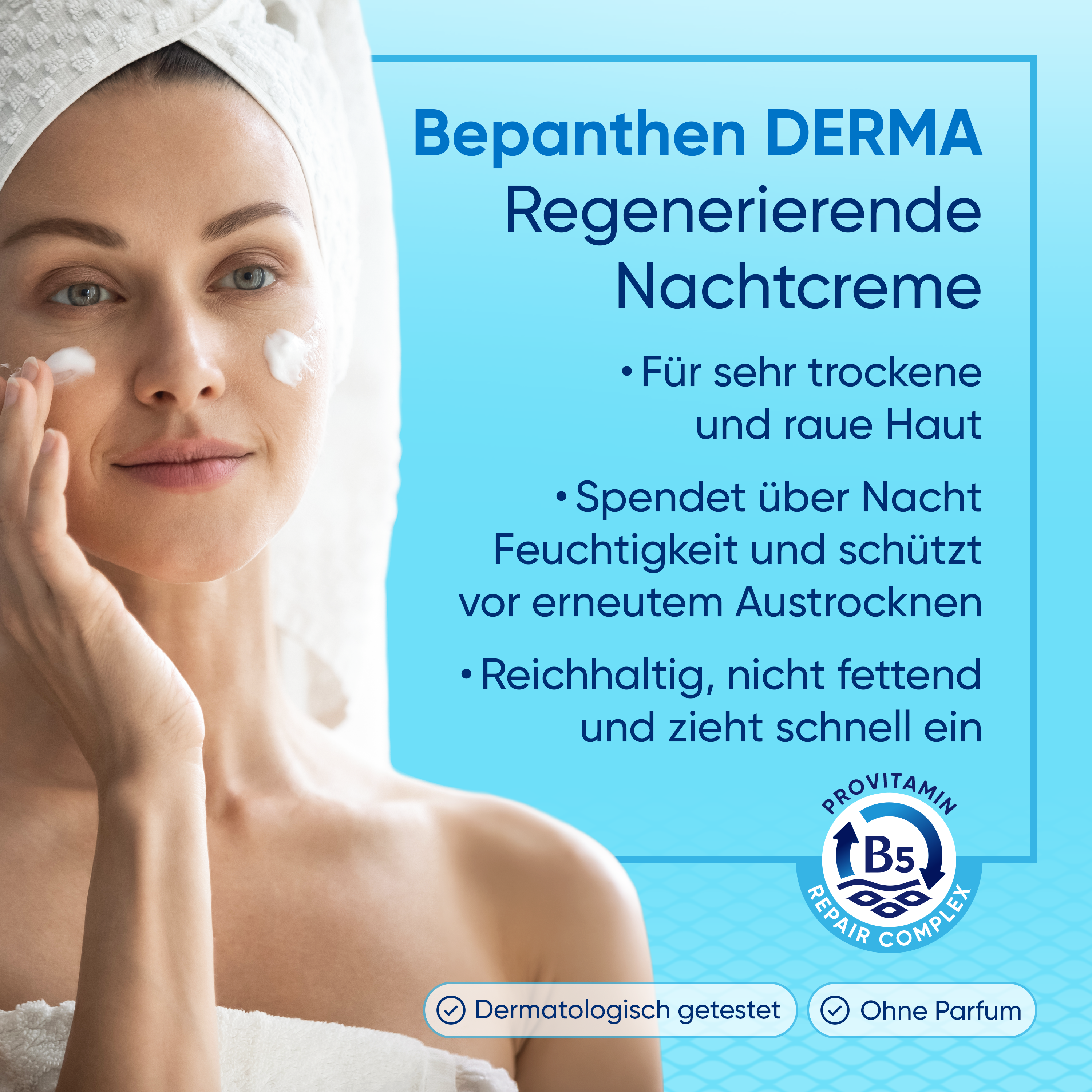  Bepanthen® DERMA Crème de Nuit Régénérante 50ml