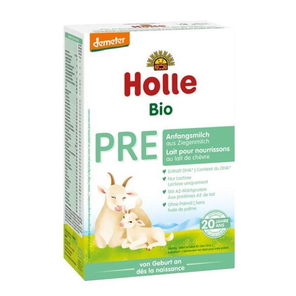 HOLLE Lait initial bio PRE lait de chèvre 400g