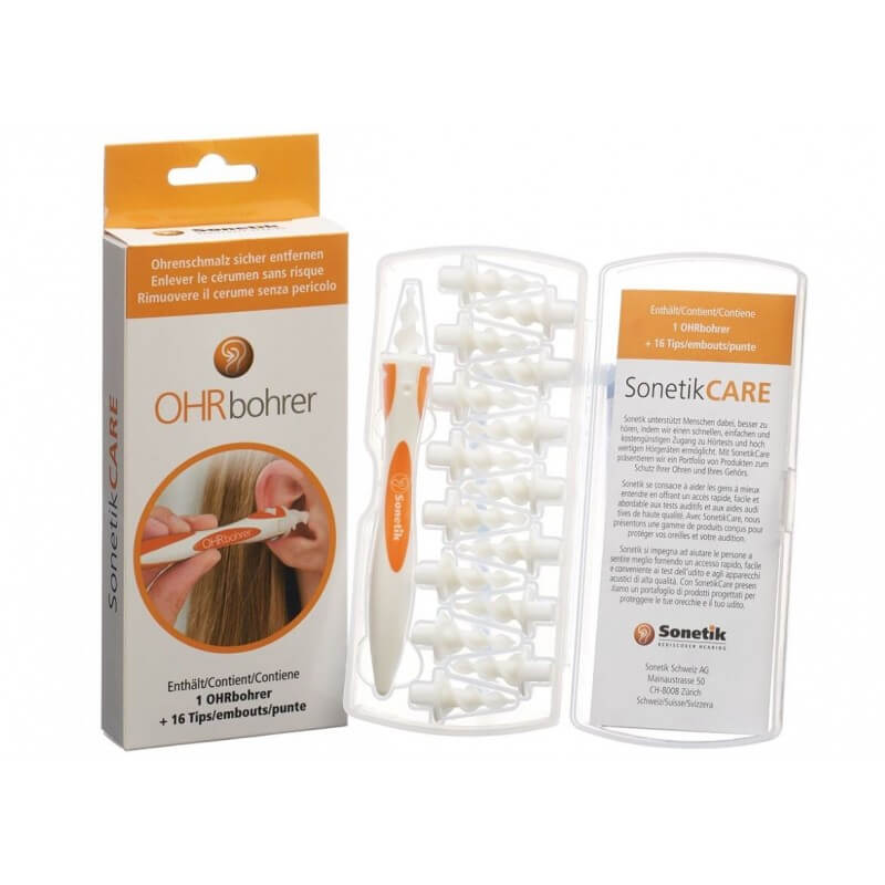 SonetikCARE Mèches pour oreilles Présentoir 20 pièces SonetikCARE Mèches pour oreilles Présentoir 20 pièces