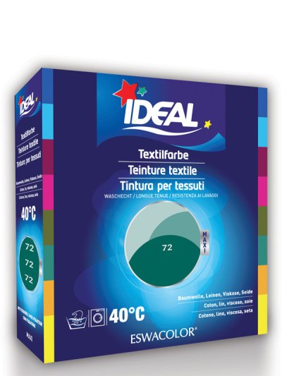 IDEAL MAXI coton couleur No72 vert émeraude