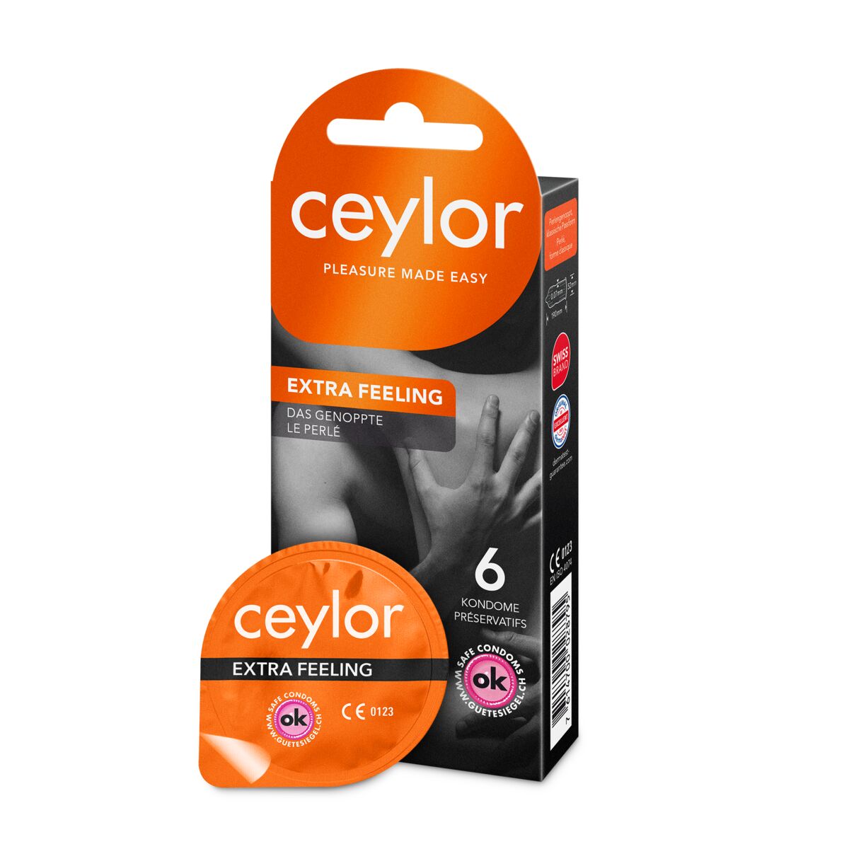 ceylor® Préservatif Extra Feeling 6 pièces ceylor® Préservatif Extra Feeling 6 pièces