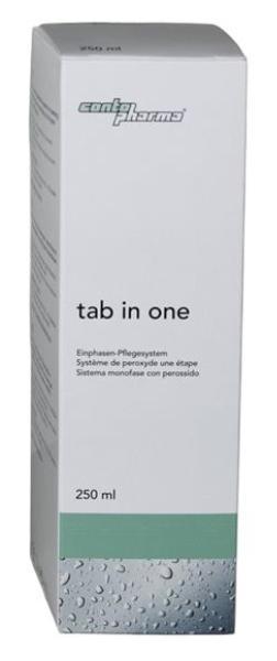 CONTOPHARMA système peroxyde comprimés avec solution flacon 250 ml