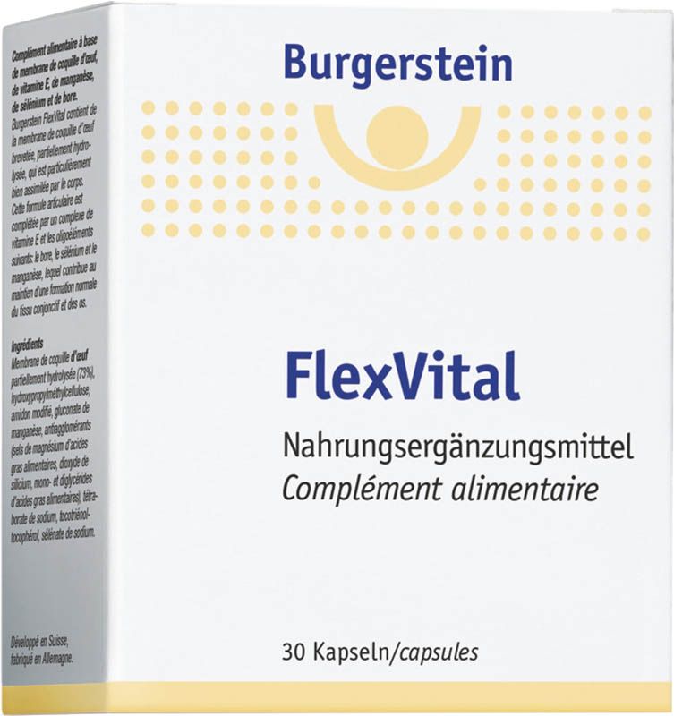 BURGERSTEIN FlexVital gélules 30 pièces BURGERSTEIN FlexVital gélules 30 pièces