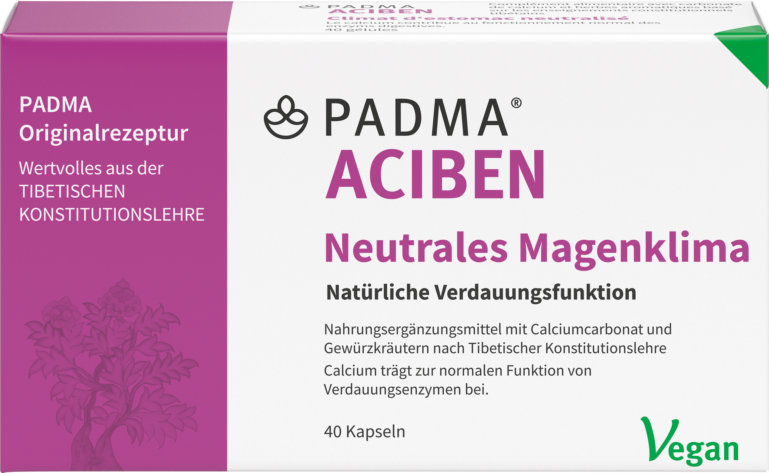 PADMA ACIBEN gélules 40 pièces PADMA ACIBEN gélules 40 pièces