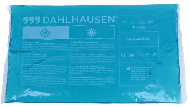 DAHLHAUSEN Compresse froid/chaud 20x34cm Thérapie 10 pièces