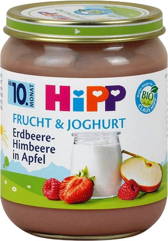 Yaourt aux fruits bio Hipp pot 160g