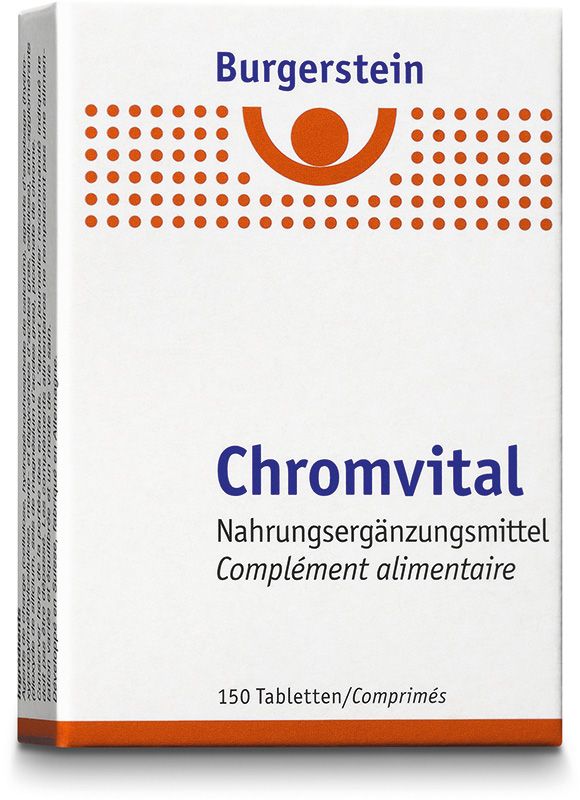 BURGERSTEIN Chromevital comprimés 150 pièces BURGERSTEIN Chromevital comprimés 150 pièces