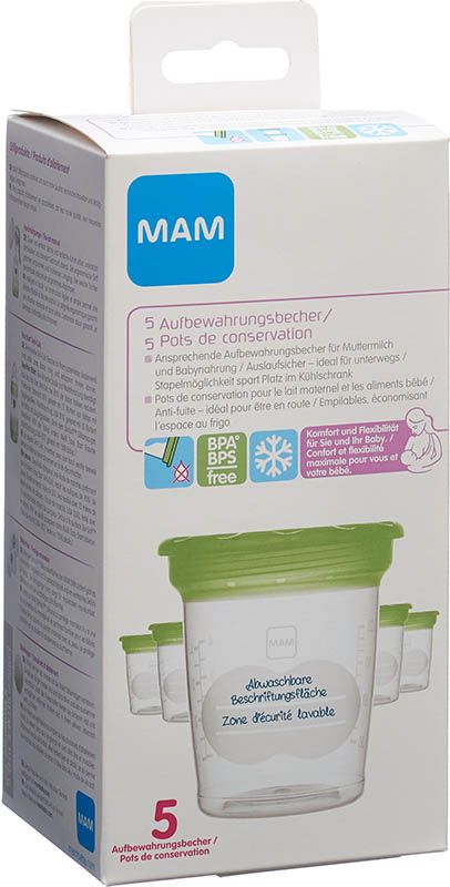 MAM Pots de conservation 5 pièces